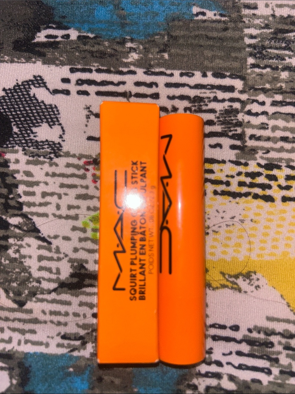 MAC Cosmetics Orange Lip Gloss Stick - Vibrant Orange